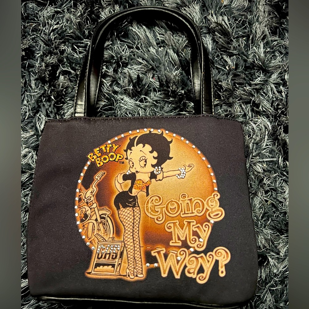 Cute 7in Betty Boop Hand Bag